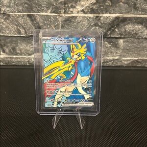 Pokemon Hop’s Zacian Full Art EX Holo Card 176/159 from Journey Together Set